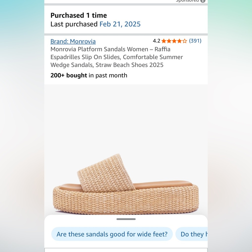 Tan Suede Slip-On Sandals
